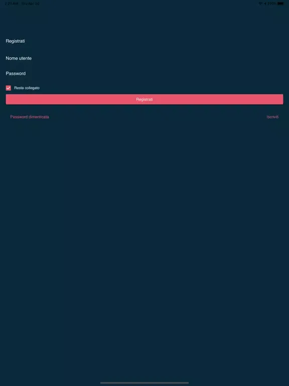 Tangkapan skrin Driver APP - B.A.LAB iPad 