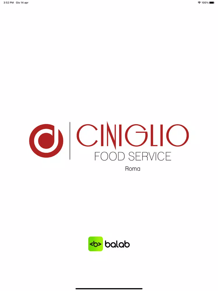 Ciniglio - Food Service iPad  سکرین شاٹس