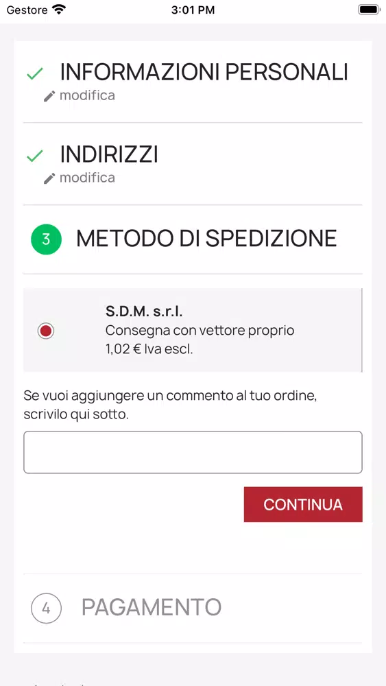 Ciniglio - Food Service سکرین شاٹس