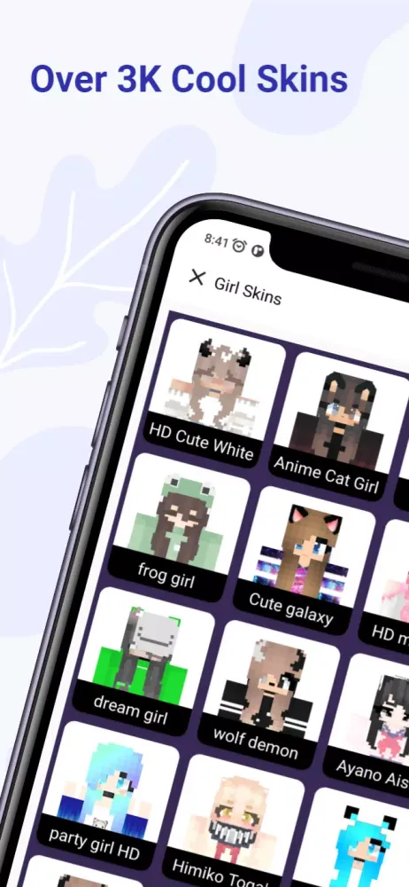 Skins Girls for Minecraft PE Screenshots