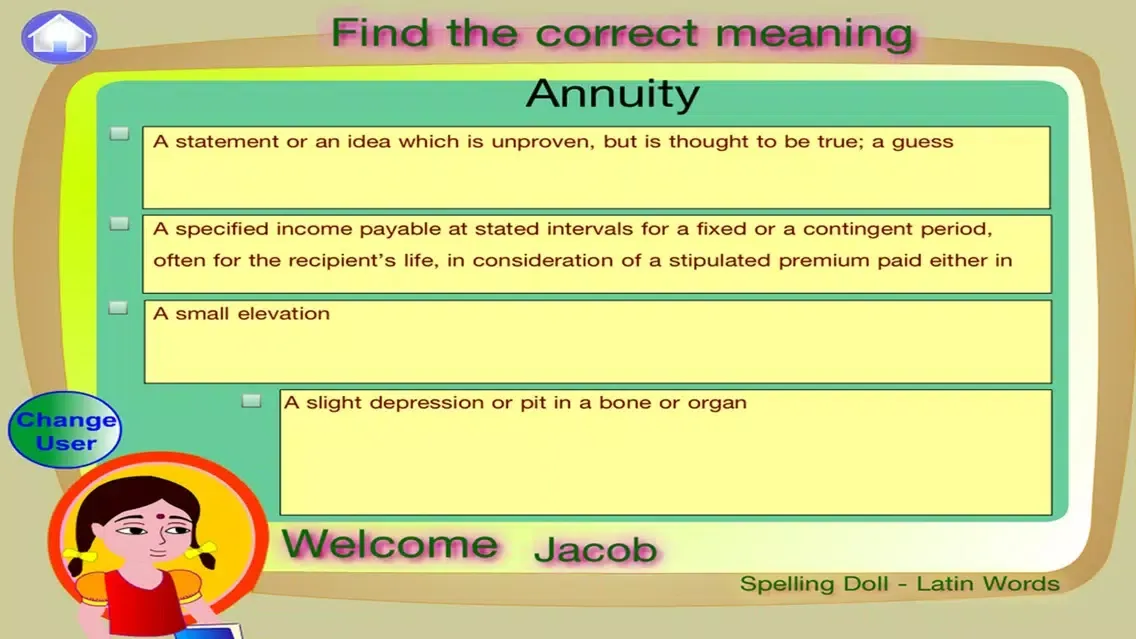 Spelling Doll English Words From Anglo Saxon Vocabulary Quiz Grammar Screenshots