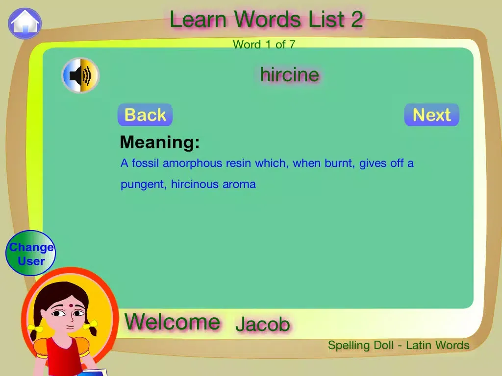 Spelling Doll English Words From Greek Vocabulary Quiz Grammar iPad  স্ক্রিনশট