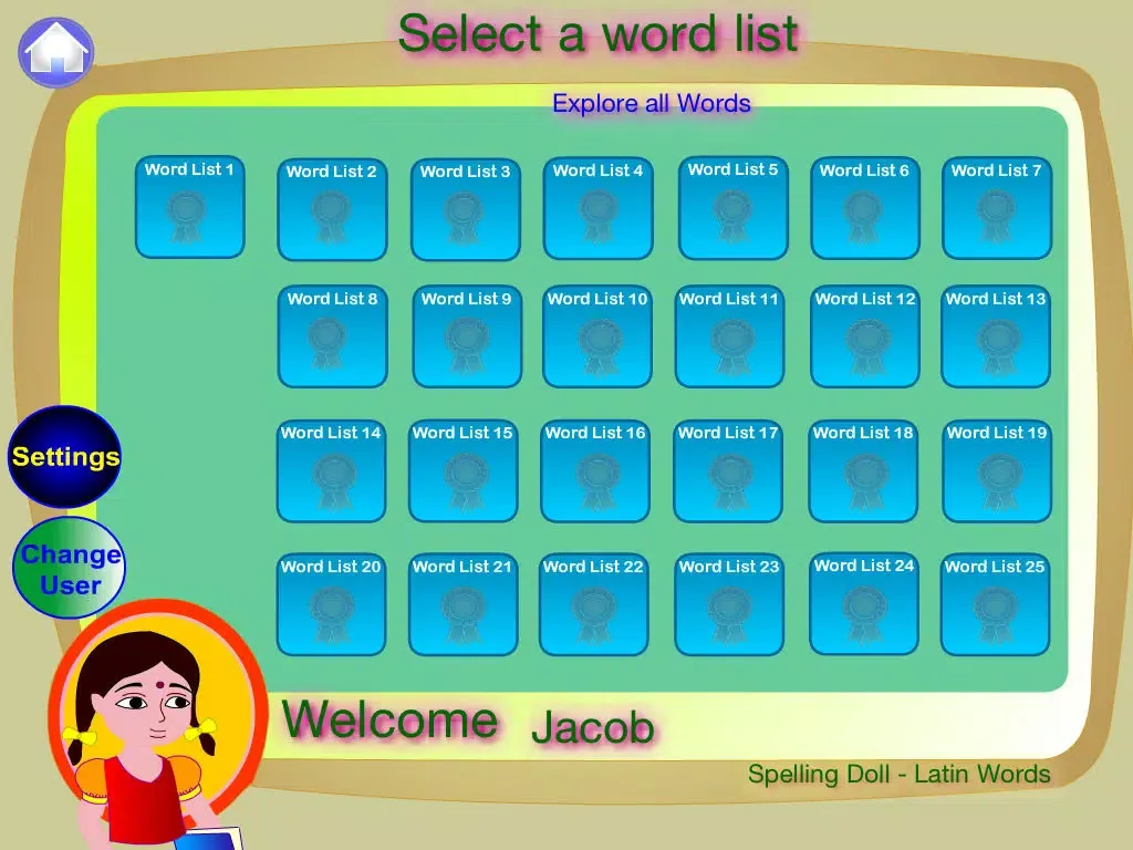 Spelling Doll English Words From Greek Vocabulary Quiz Grammar iPad  স্ক্রিনশট