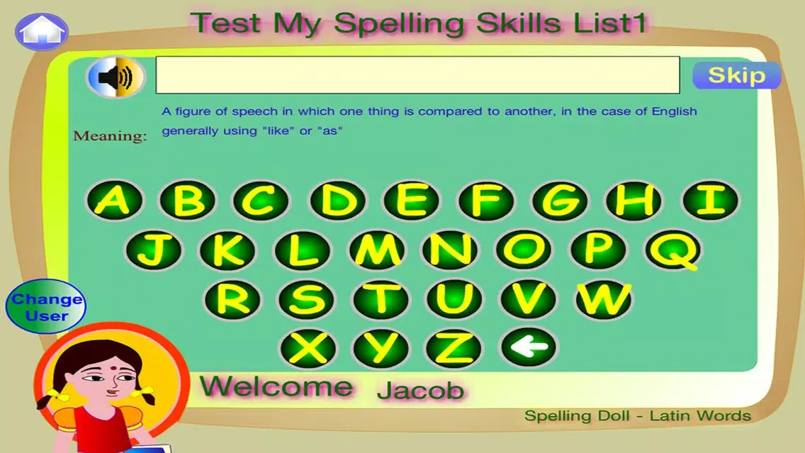Spelling Doll English Words From Greek Vocabulary Quiz Grammar স্ক্রিনশট