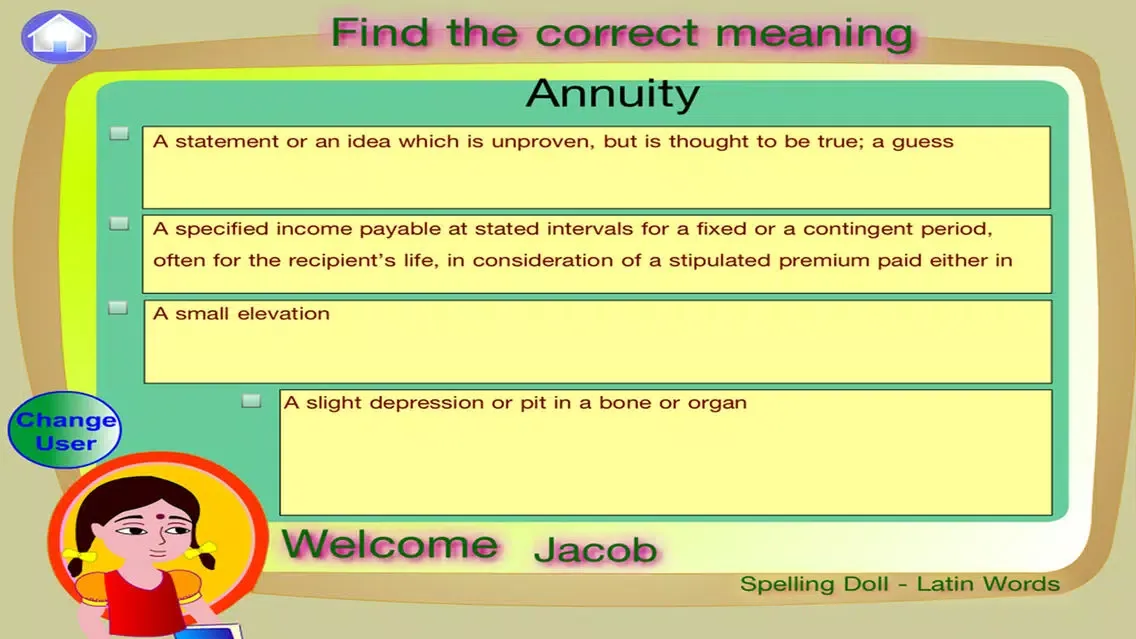 Spelling Doll English Words From Greek Vocabulary Quiz Grammar স্ক্রিনশট