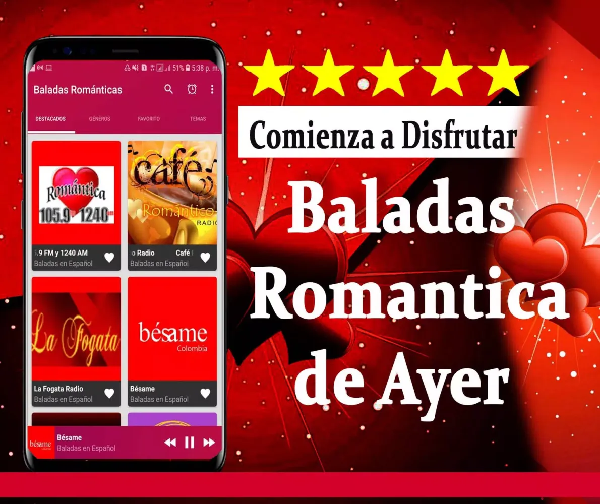 Baladas Romanticas应用截图