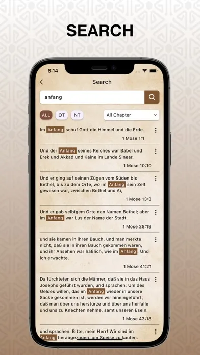 Elberfelder Bibel (German) 스크린샷