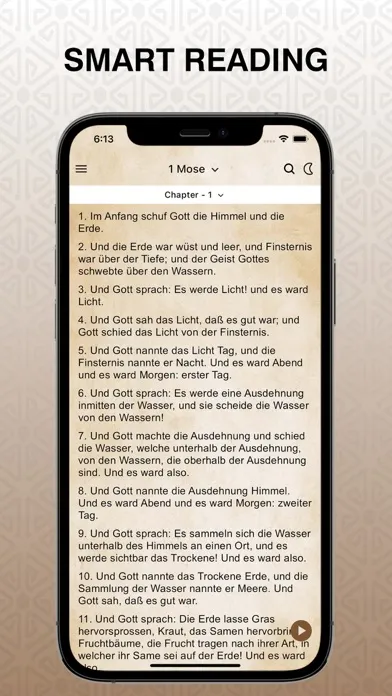 Elberfelder Bibel Audio Pro Ekran Görüntüleri