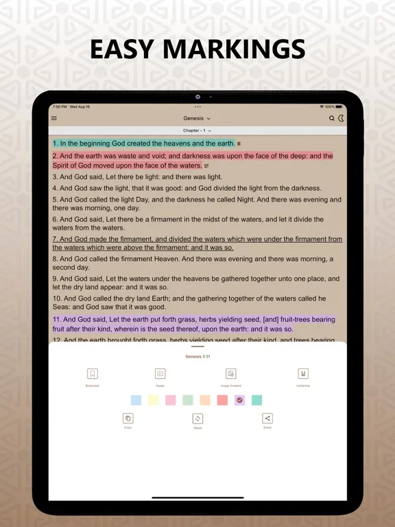 New Living Translation NLT. iPad  স্ক্রিনশট