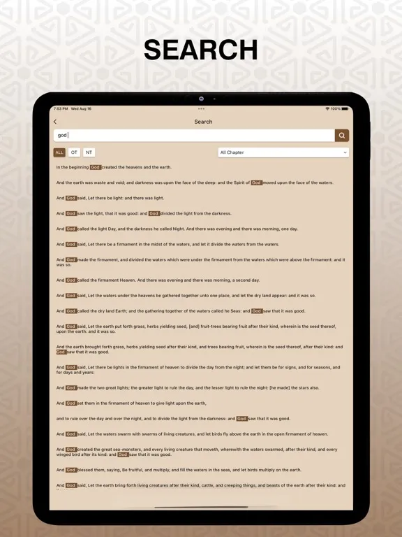 New Living Translation NLT. iPad  স্ক্রিনশট