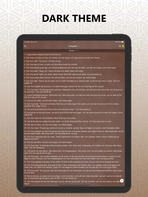 Capturas de pantalla de Swedish Bible, Svenska Pro iPad 