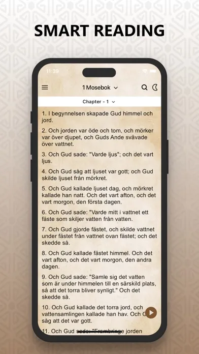 Capturas de pantalla de Swedish Bible, Svenska Pro