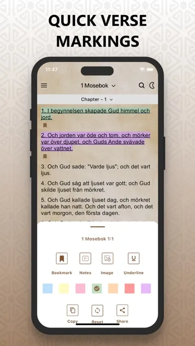 Capturas de pantalla de Swedish Bible, Svenska Pro