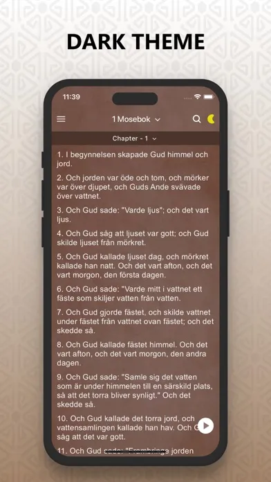 Capturas de pantalla de Swedish Bible, Svenska Pro
