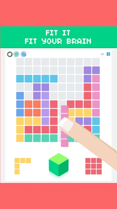 Скриншоты 100 jam - 1010 block puzzle Fall In Totally