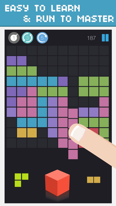 Zrzuty ekranu A Block Party! Idle Grid Block Puzzle Games