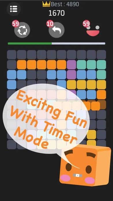Screenshot di Fit Row - Cube Puzzle Color zumiez