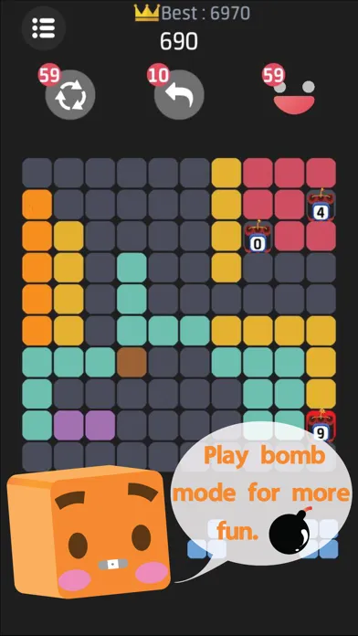 Screenshot di Fit Row - Cube Puzzle Color zumiez