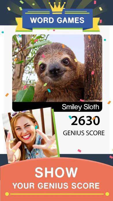 Word Games Brainy Brain Exercises Clever应用截图