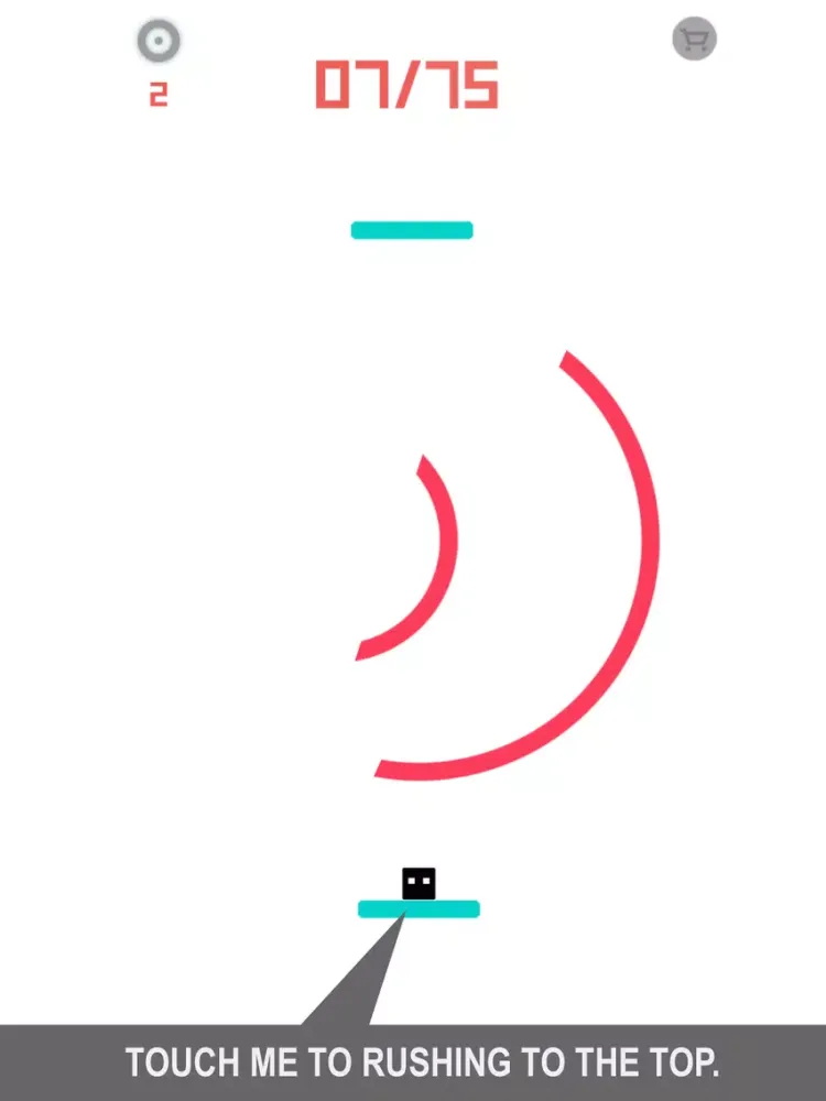 Capturas de pantalla de A Rushing Spinny Circle Free Dodge Shape Spike.s & Tapping games iPad 