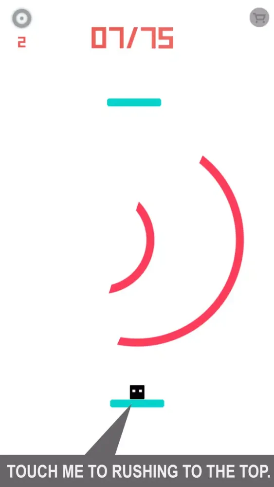 Capturas de pantalla de A Rushing Spinny Circle Free Dodge Shape Spike.s & Tapping games