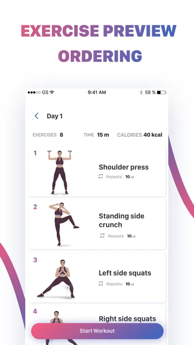 Скриншоты Fitness Women - Weight Loss
