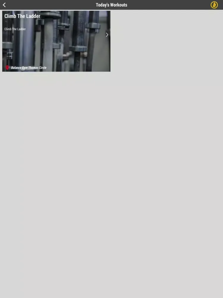 Balance Gym Training iPad 应用截图