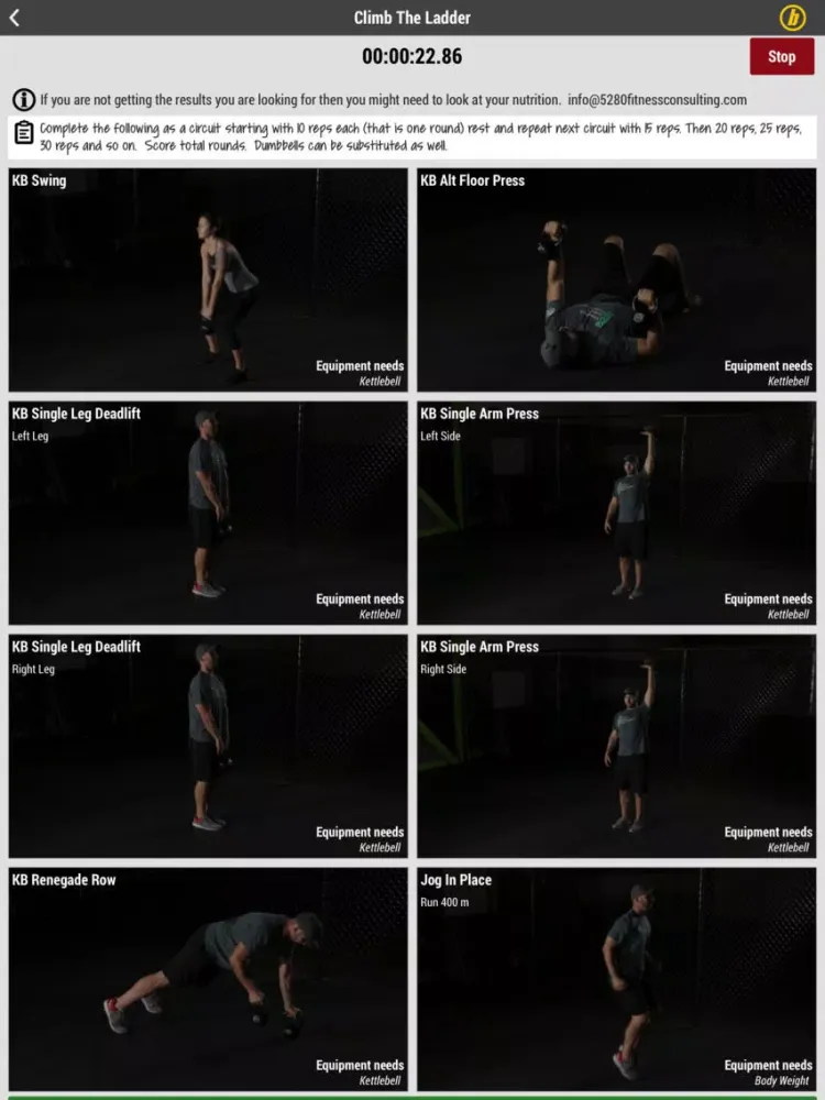 Balance Gym Training iPad 应用截图