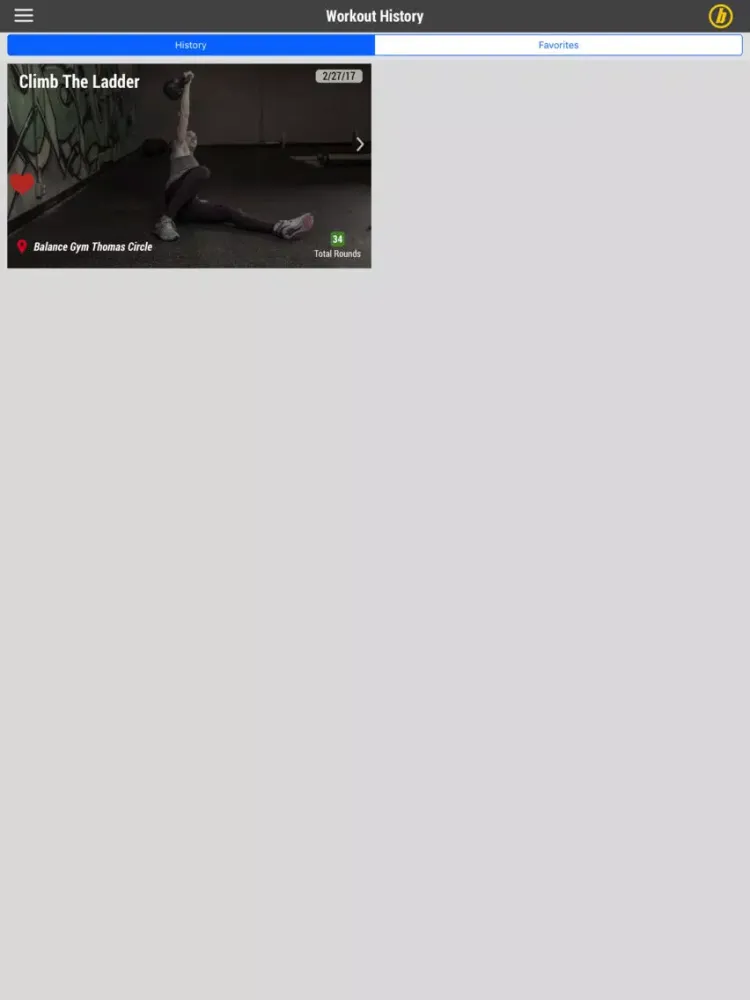 Balance Gym Training iPad 应用截图