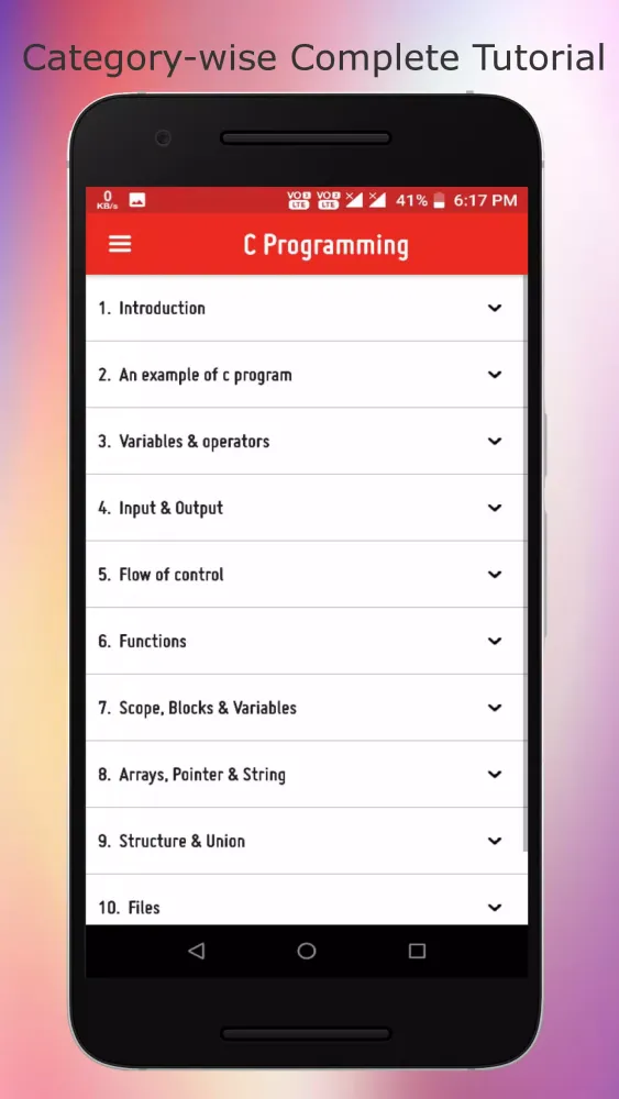 C Programming سکرین شاٹس