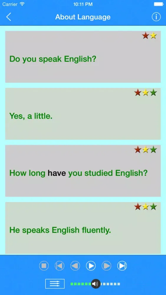 Englishow - Learn to Listen and Speak English Screenshots