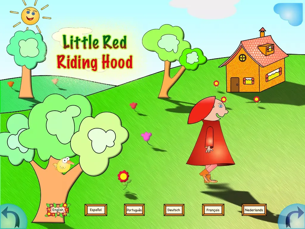 Captures d'écran de Little Red Riding Hood * Multi-lingual Stories Lite iPad 