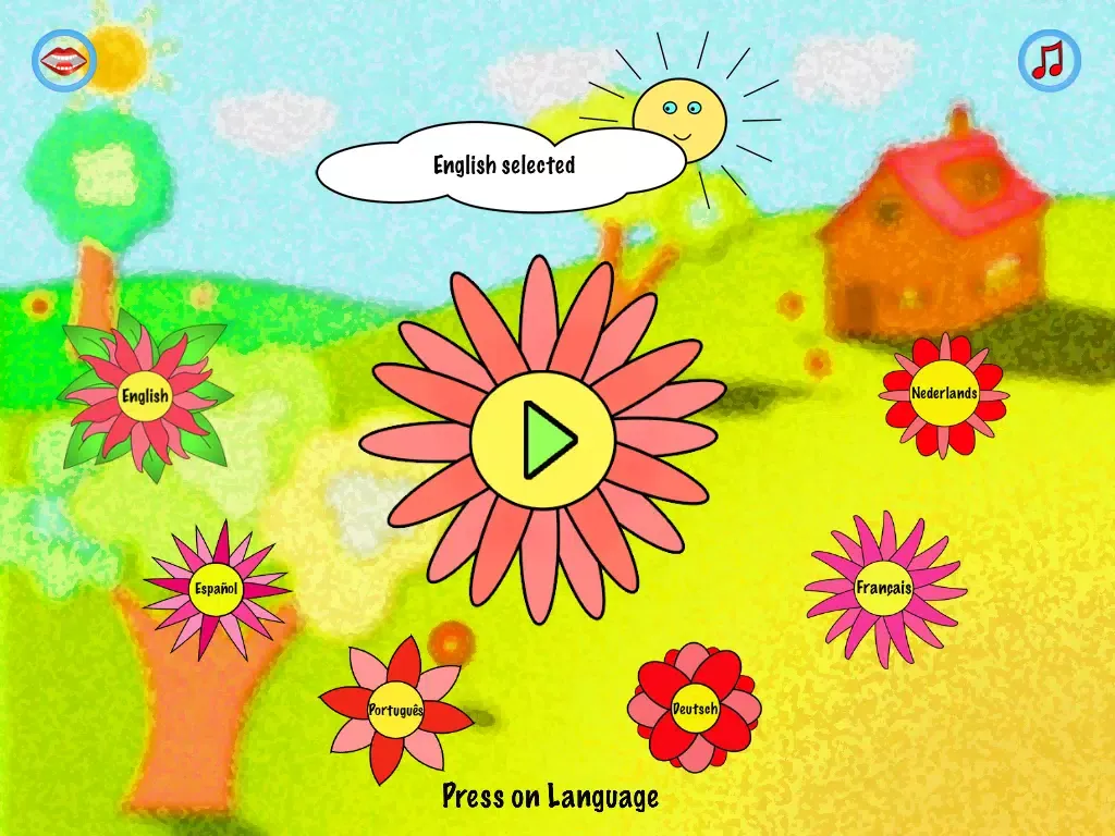 Captures d'écran de Little Red Riding Hood * Multi-lingual Stories Lite iPad 