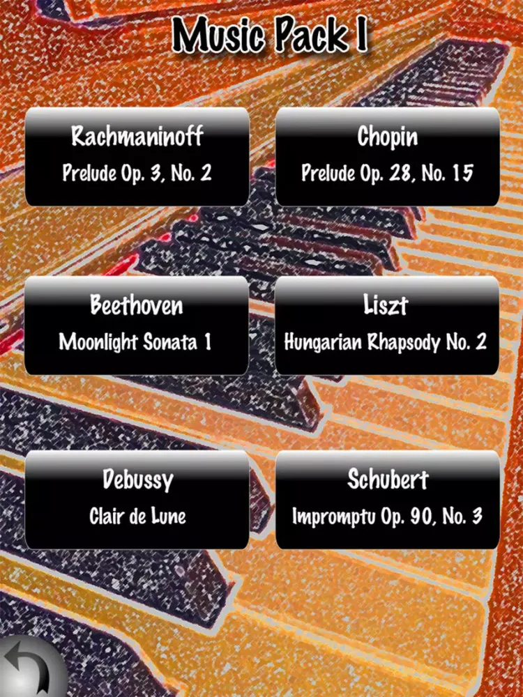 Piano Passion * World's Best Piano Solo Collection iPad  Screenshots