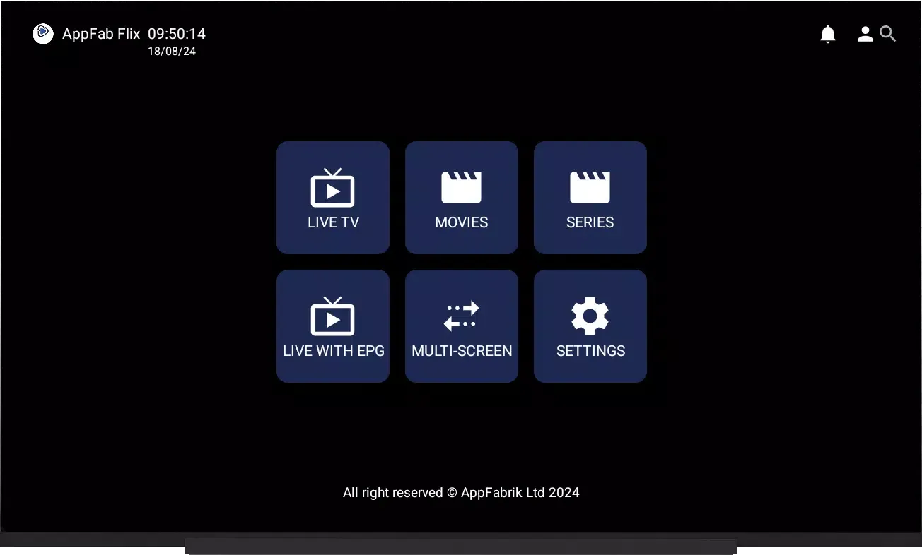Capturas de tela do Appfab Flix