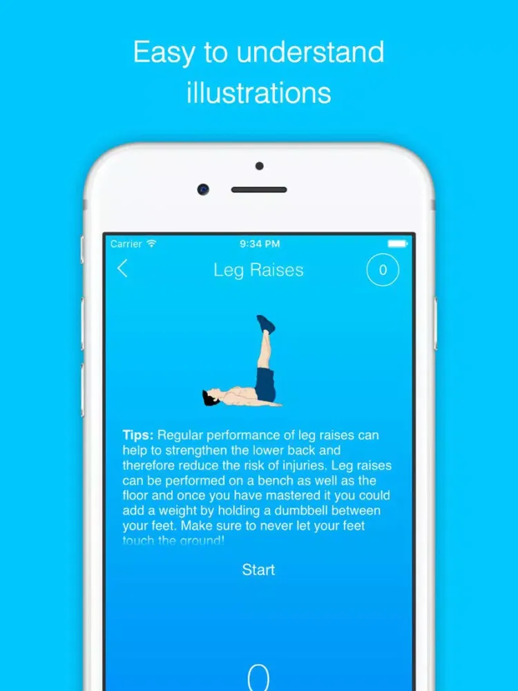 Zrzuty ekranu The Six Pack App: Train Your Abs And Loose Fat - FREE iPad 