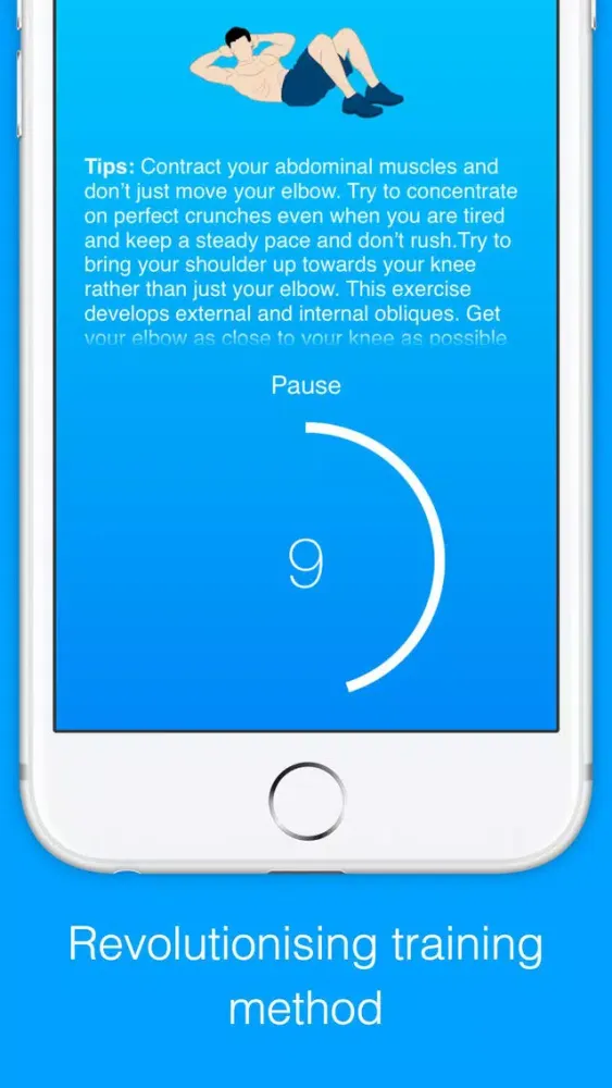 Zrzuty ekranu The Six Pack App: Train Your Abs And Loose Fat - FREE