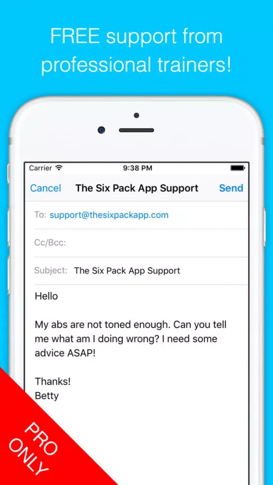Zrzuty ekranu The Six Pack App: Train Your Abs And Loose Fat - FREE