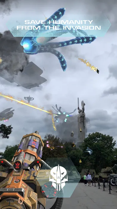 Black Snow AR: Alien Shooter应用截图
