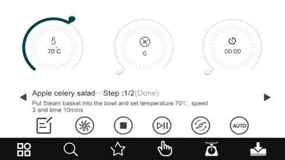 Captures d'écran de Stirling Smart Thermo Cooker