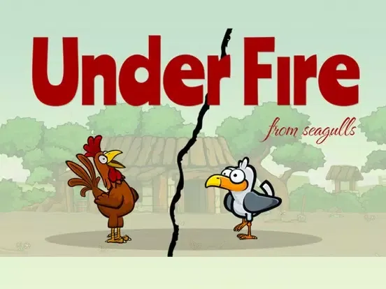 Under fire from Seagulls iPad  Screenshots