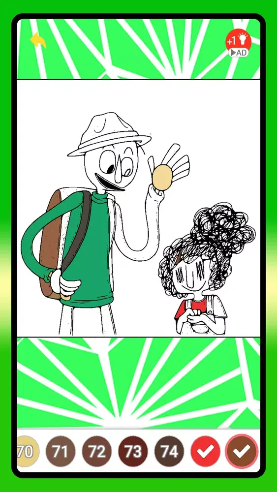Happy baldi : Coloring Mod !應用截圖