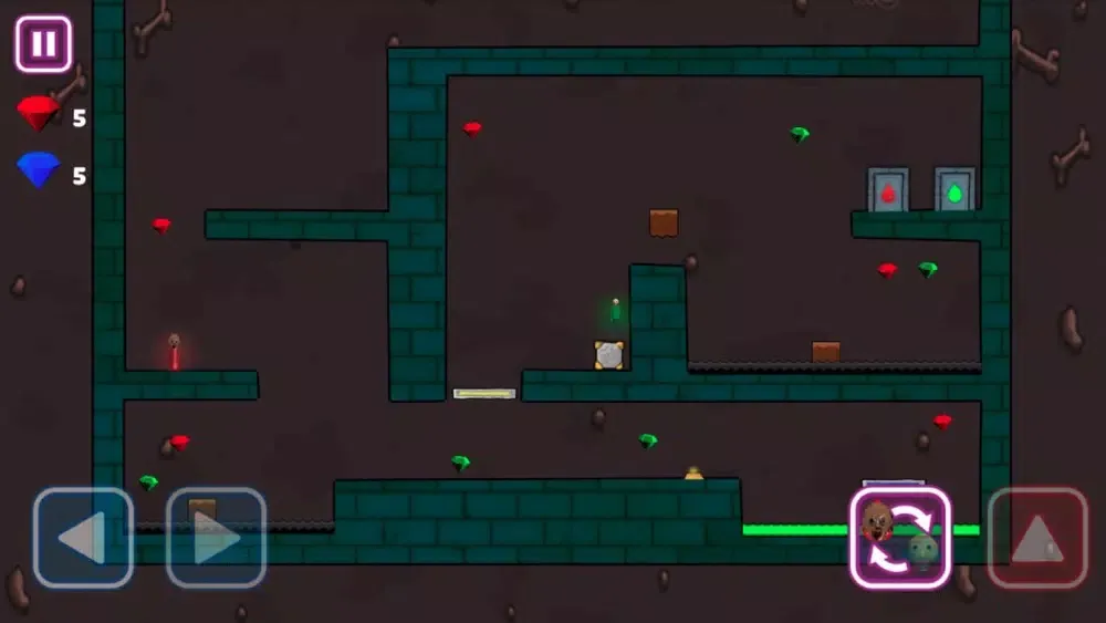 Capturas de pantalla de Red Granny and Green Baldi 2