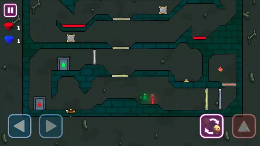 Capturas de pantalla de Red Granny and Green Baldi 2