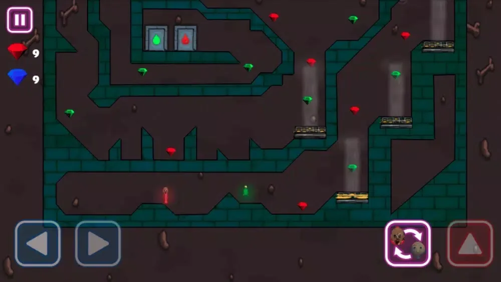 Capturas de pantalla de Red Granny and Green Baldi 2
