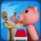 Neighbor Piggy Slap Granny