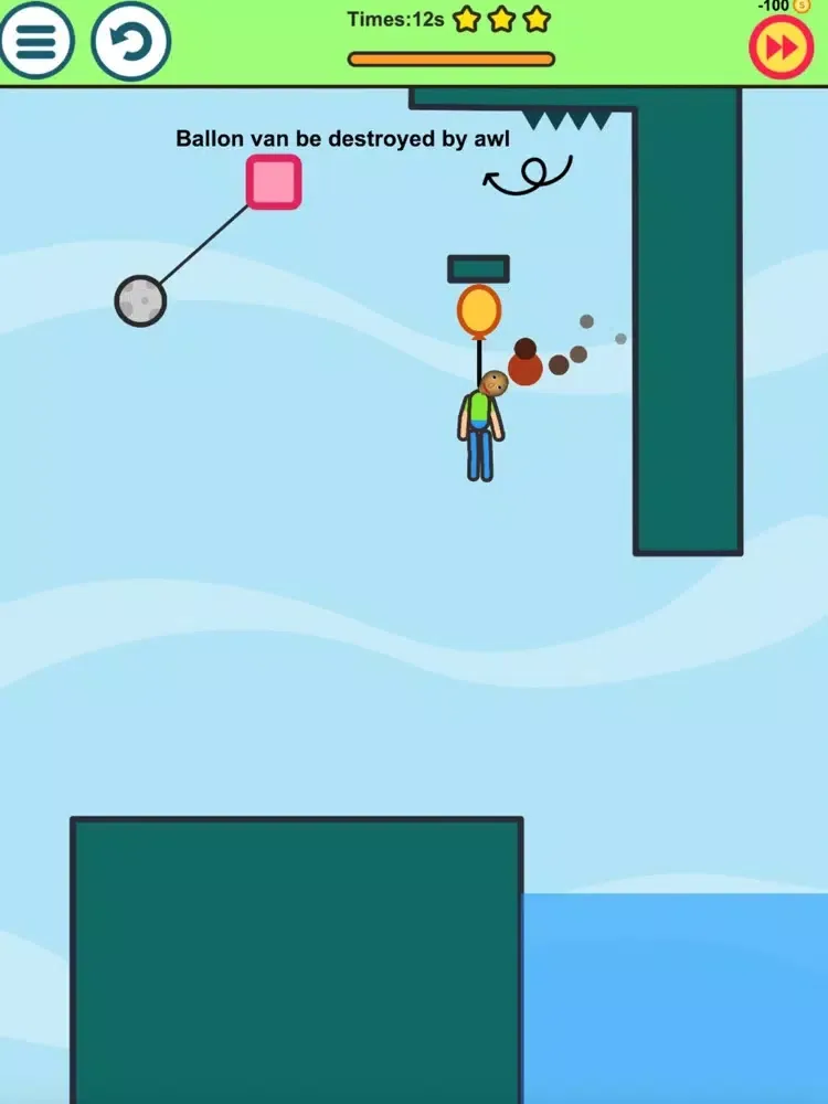 Zrzuty ekranu Save The Burning Baldi iPad 