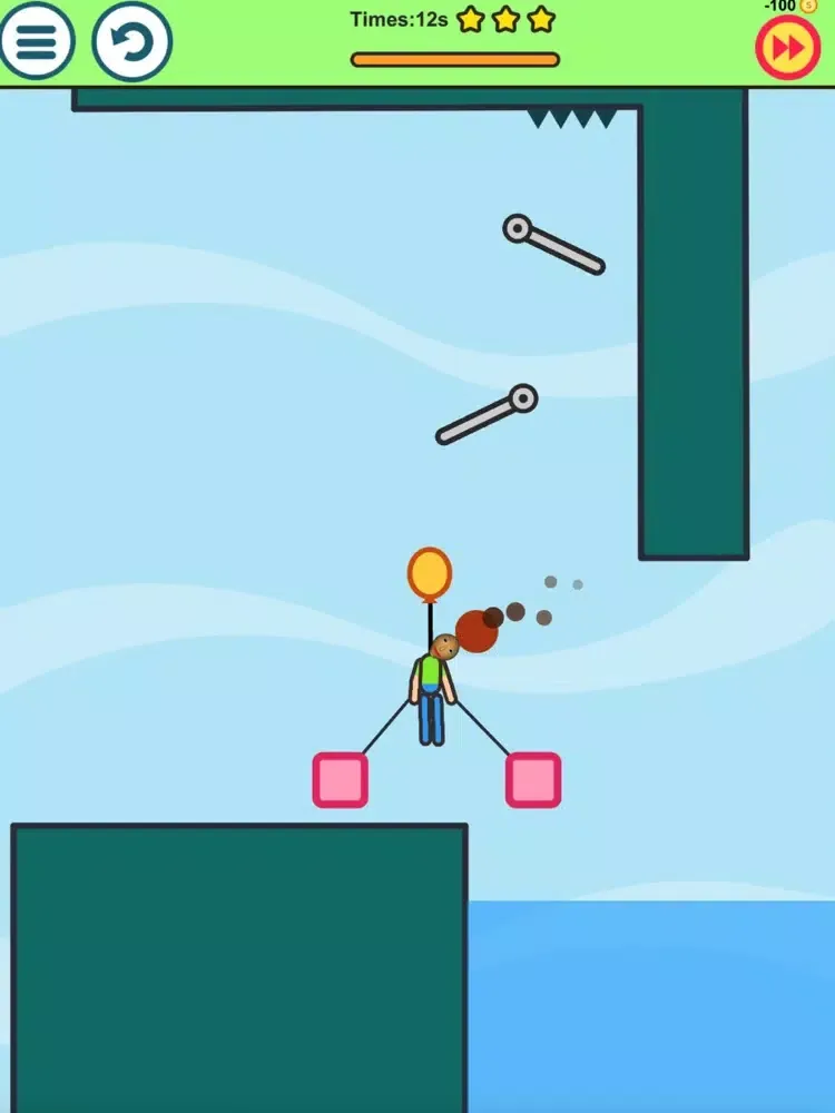 Zrzuty ekranu Save The Burning Baldi iPad 