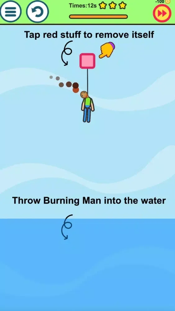 Zrzuty ekranu Save The Burning Baldi