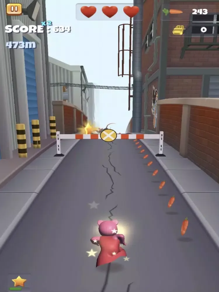 Ảnh chụp màn hình của Super Piggy Run iPad 